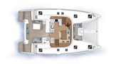 Lagoon 46 3 cabin layout